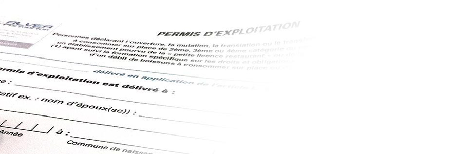 Permis d'exploitation